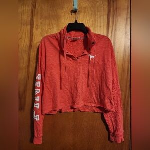 VS PINK Cropped Long Sleeve - XS